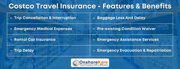 key Features And Benefits Of Costco Travel Insurance key Features And Benefits Of Costco Travel Insurance